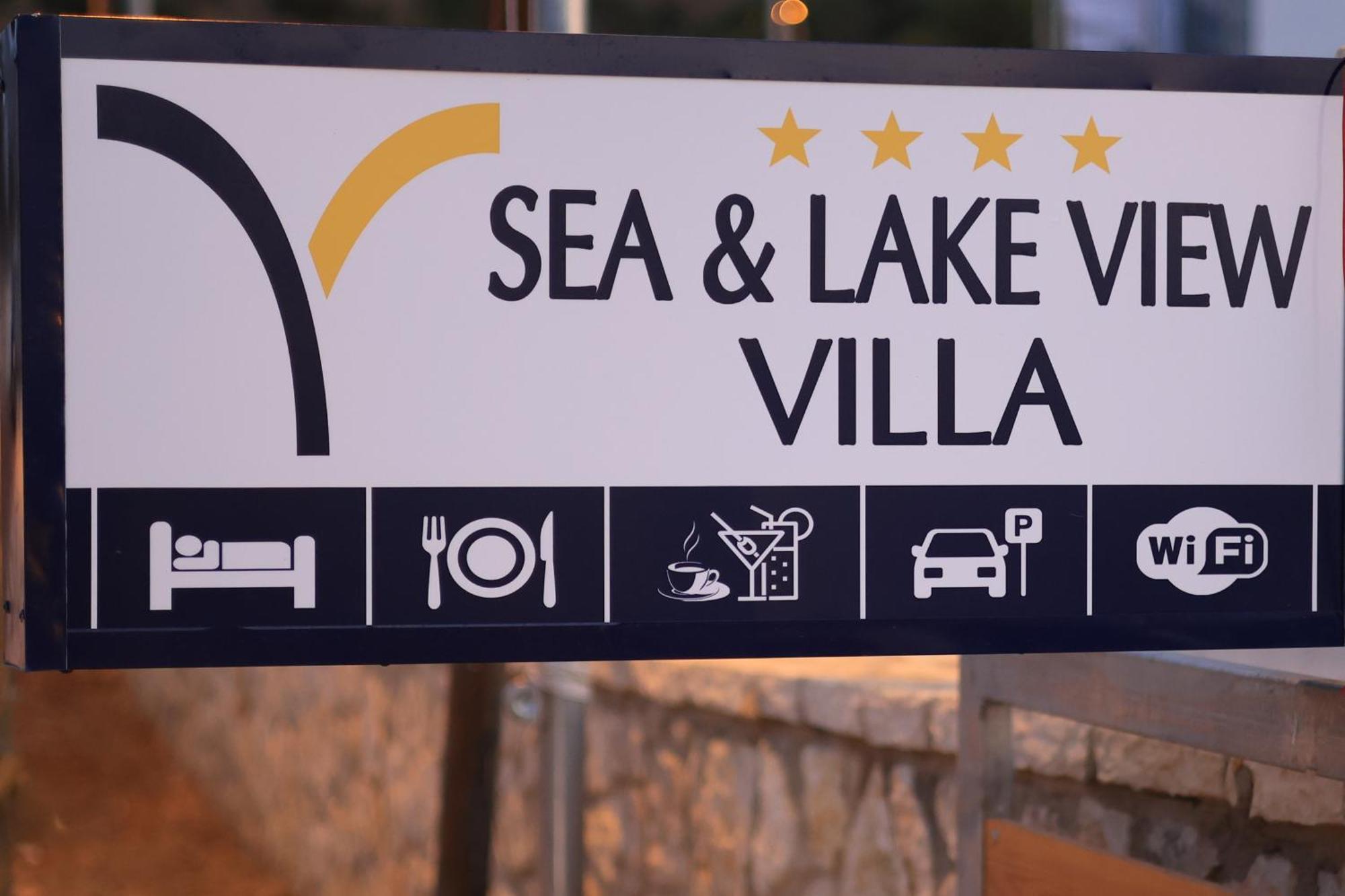 Sea & Lake View Villa Ksamil Exteriör bild